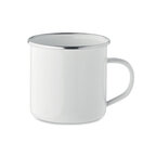 Mug personnalisable métal vintage en émail 500 ml - Plateado | pandacola - thumb