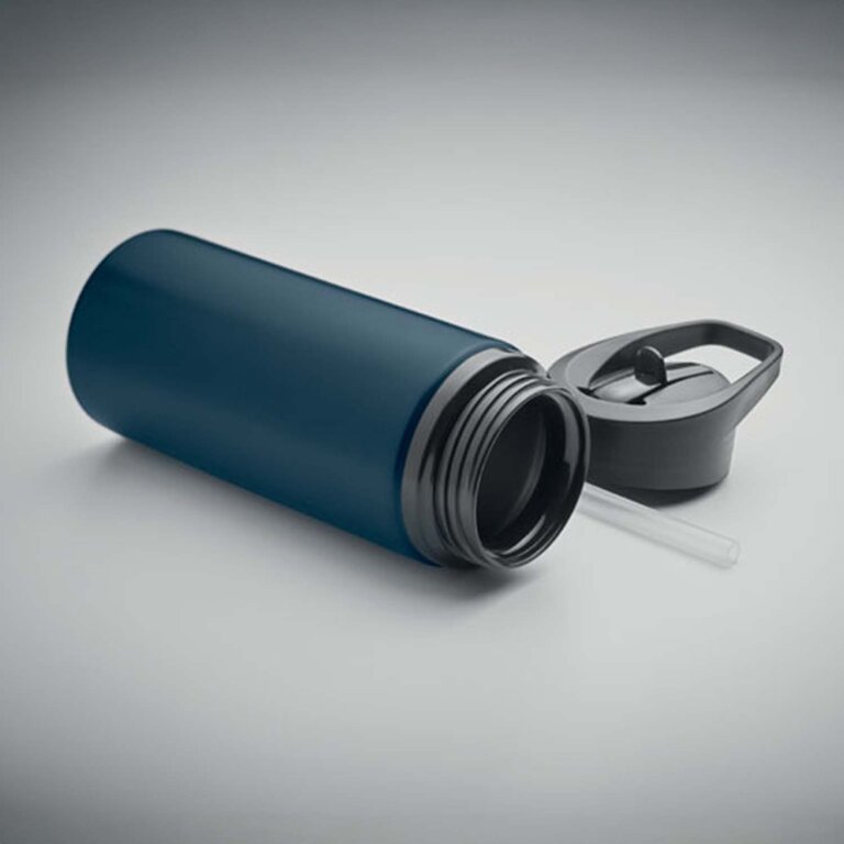 Bouteille personnalisée en acier avec paille - Frog | pandacolach - 3