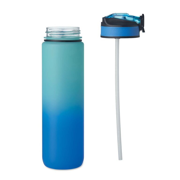 Gourde personnalisée rPET avec paille 1L - Dayla reinbow | pandacolach - 4