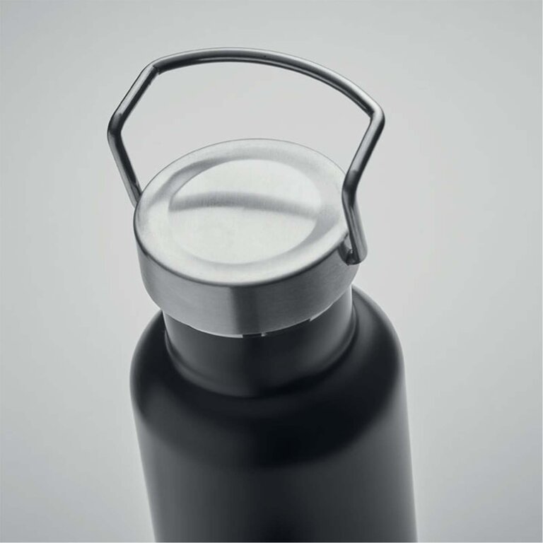 Bouteille isotherme personnalisée à double paroi avec base liège 500 ml - Helsinki liège | pandacolach - 2