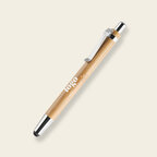 Stylo/stylet personnalisé en bambou mine bleue - Androu | pandacola - thumb