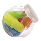 Pot de 5 mini surligneurs personnalisé - Nakura | pandacolach - thumb - 1