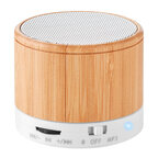Enceinte Bluetooth® en bois 3W personnalisé - Novawoud | pandacolach - thumb