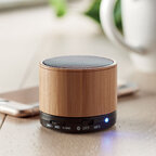 Enceinte Bluetooth® en bois 3W personnalisé - Novawoud | pandacolach - thumb - 3