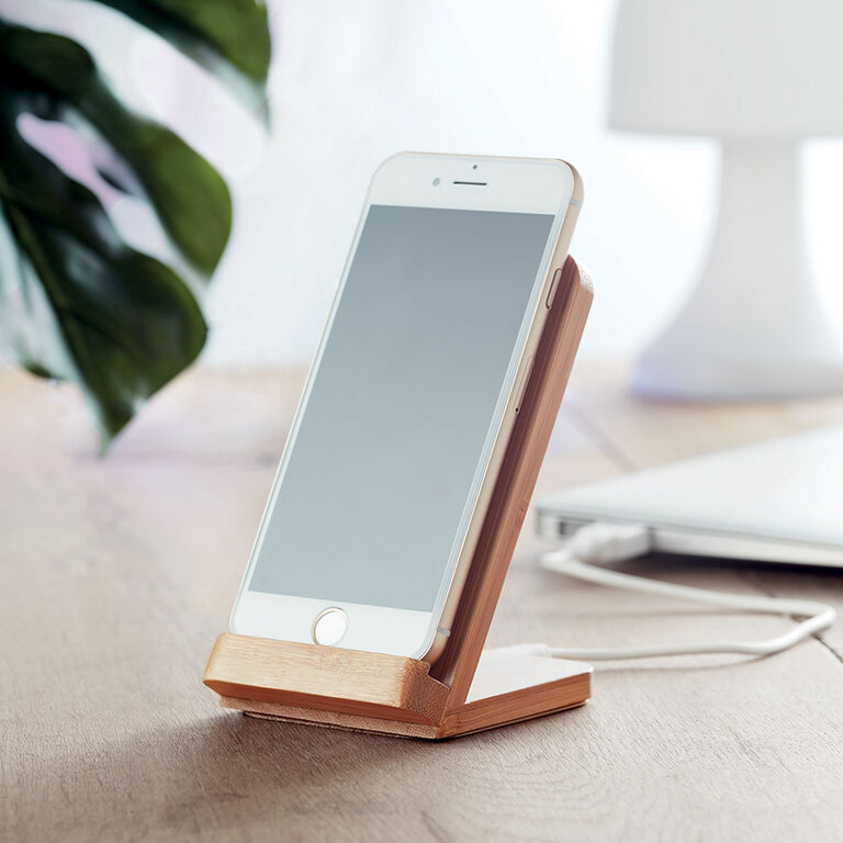 Support téléphone chargeur à induction personnalisable 5W - Ekku | pandacolach - 3