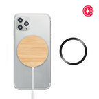 Chargeur à induction personnalisable 10W - Bulsi bambou | pandacolach - thumb - 3