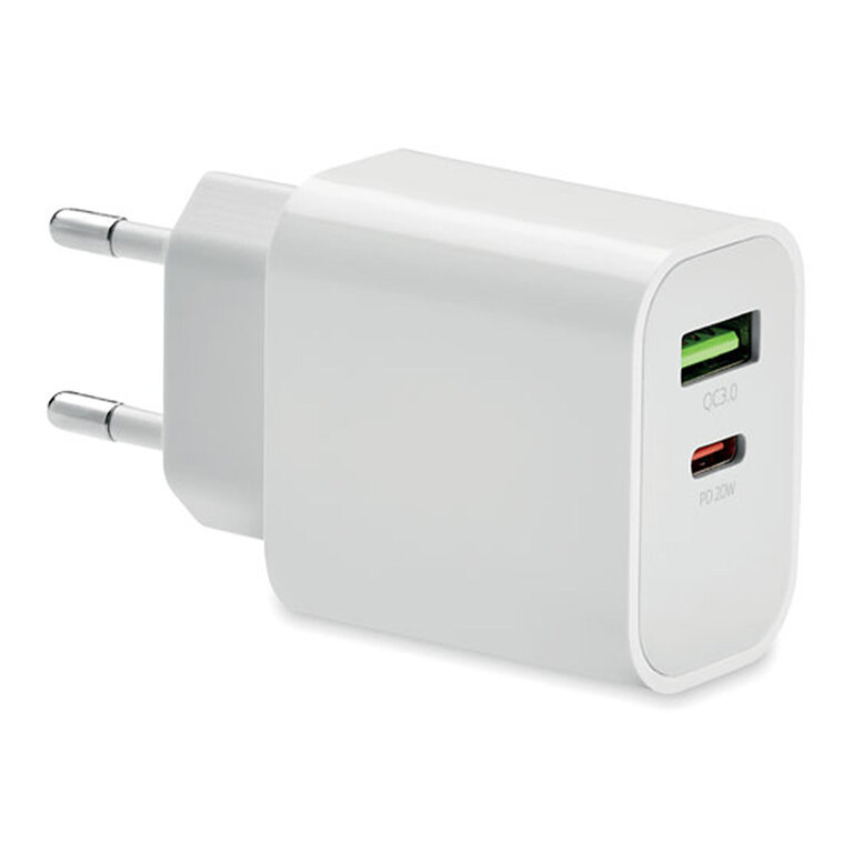 Prise secteur personnalisable charge rapide 18W - Portie | pandacolach