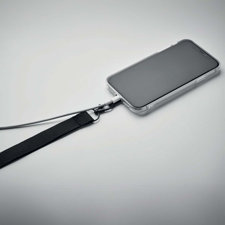 Laniere tour de cou téléphone personnalisée - Basiclen | pandacolach - 2