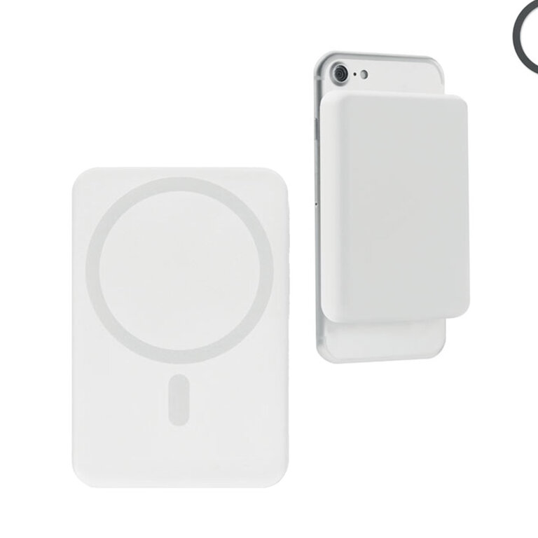Powerbank magsafe magnetique 5000 mAh personnalisé - Maldru | pandacolach