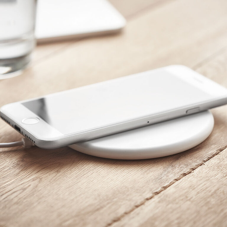 Chargeur à induction personnalisable 10W ABS recyclé - Streamo eco | pandacolach - 2