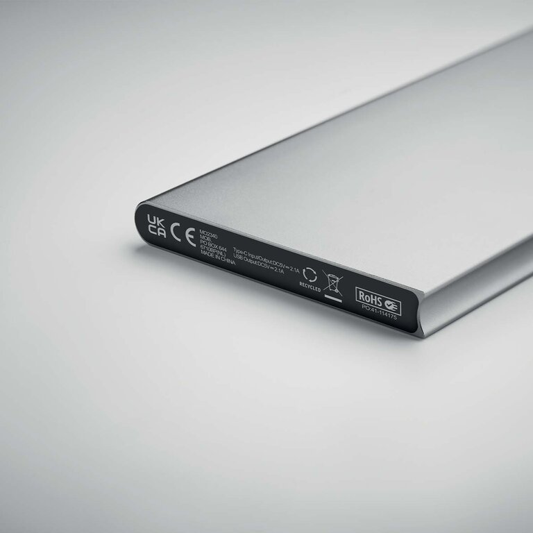 Powerbank 8000 alu recyclé personnalisée - Powerbast | pandacolach - 3