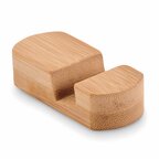 Support de téléphone personnalisé en bambou - Portina | pandacolach - thumb