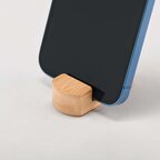 Support de téléphone personnalisé en bambou - Portina | pandacolach - thumb - 2