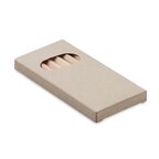 Etui de 6 mini crayons personnalisbale de couleur - Cordoa | pandacolach - thumb - 2