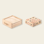 Jeu de morpion personnalisable en bois - Tictec | pandacola - thumb