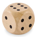 Dé en bois personnalisé - Gambel 3 cm | pandacola - thumb