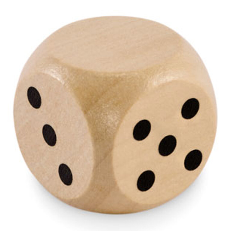 De en bois personnalisé - Gambel 3 cm | pandacolach - 3