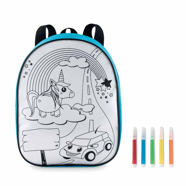 Sac à colorier personnalisé - Bagga | pandacolach - 1