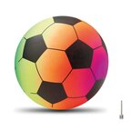 Ballon de plage personnalisé - Rainbuw foot | pandacola - thumb