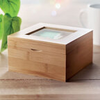Boîte à thé personnalisable en bambou - Kavi | pandacolach - thumb - 3