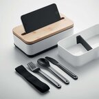 Lunch box personnalisable à deux niveaux 800 ml - Ravan | pandacolach - thumb - 2