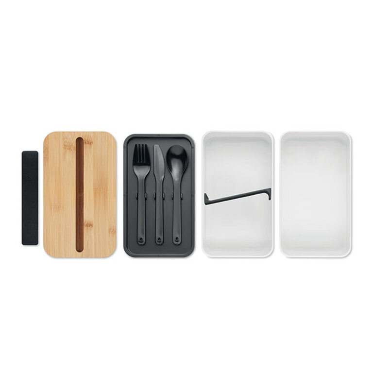 Lunch box personnalisable à deux niveaux 800 ml - Ravan | pandacolach - 3