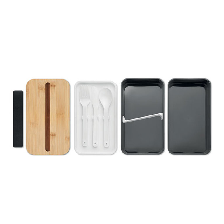 Lunch box personnalisable à deux niveaux 800 ml - Ravan | pandacolach - 4