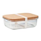 Lunch box personnalisée en verre et liege 830 ml - Bucato liege | pandacolach - thumb