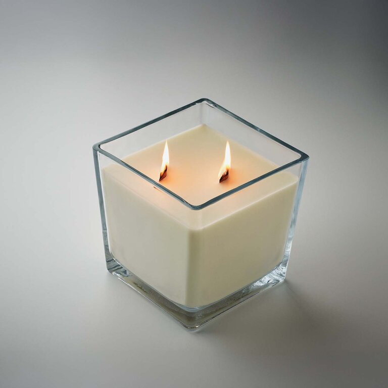 Bougie parfumée meche bois personnalisé - Vaniloom L | pandacolach - 2