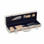 Coffret bbq 3 ustensiles personnalisé - Malawo bois | pandacola - thumb