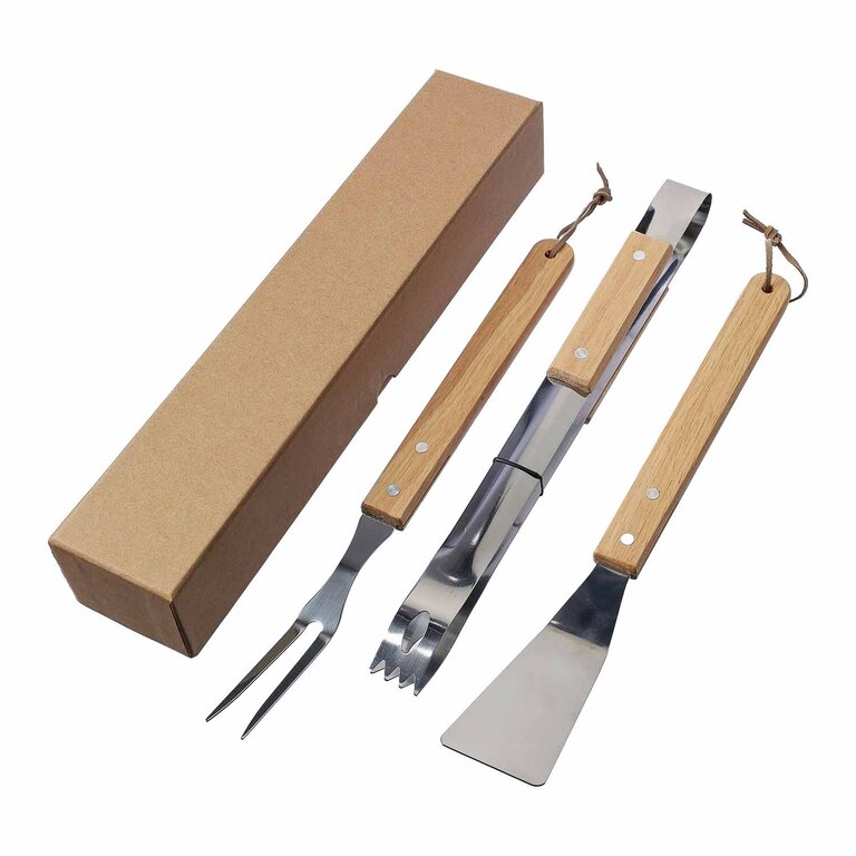 Set barbecue 3 pieces personnalisé - Ribzoa | pandacolach - 2