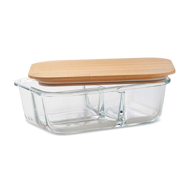 Lunchbox verre bambou personnalisée 800 ml - Bucato glass smart | pandacolach - 4