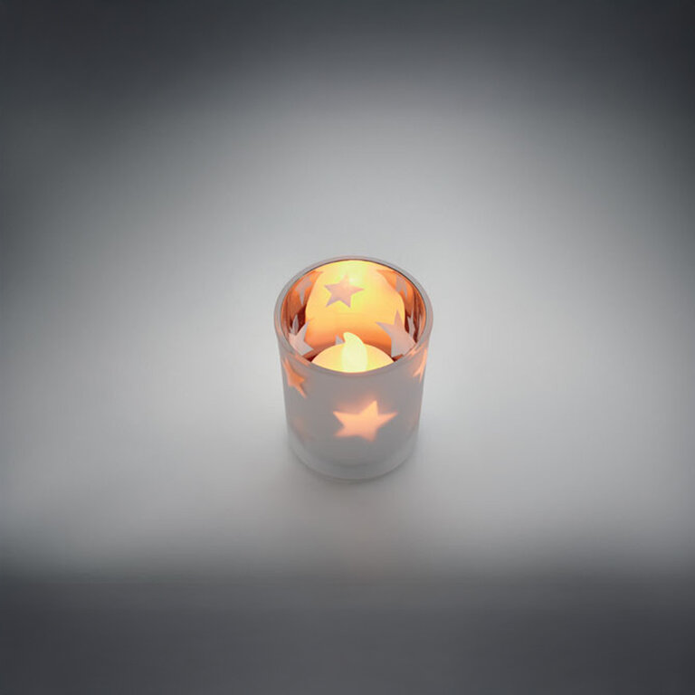 Bougie led Noël personnalisée - Candla | pandacolach - 2