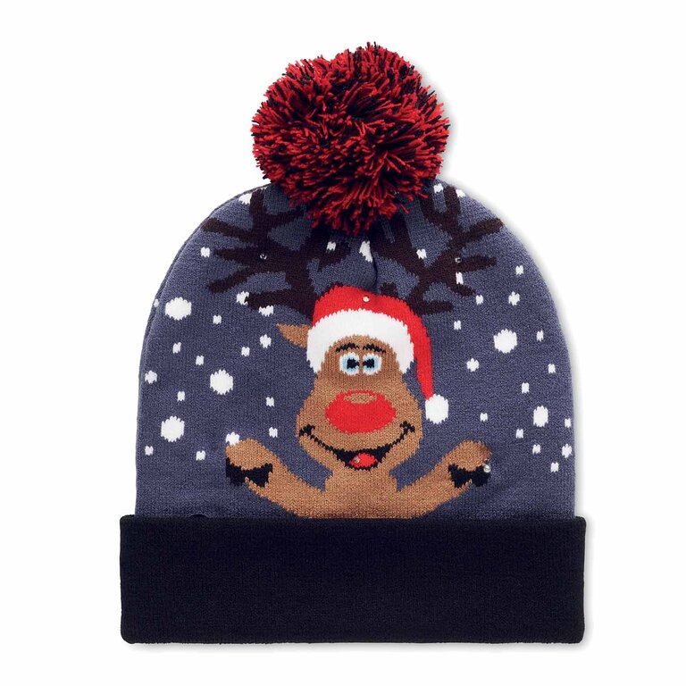 Bonnet de Noël avec led personnalisé - Sobe | pandacolach