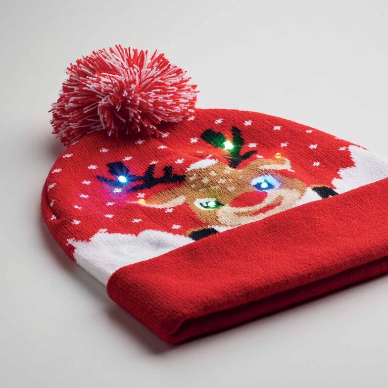 Bonnet de Noël avec led personnalisé - Sobe | pandacolach - 3