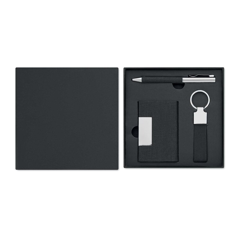 Coffret personnalisé stylo Porte-clés porte-carte - Scrob | pandacolach