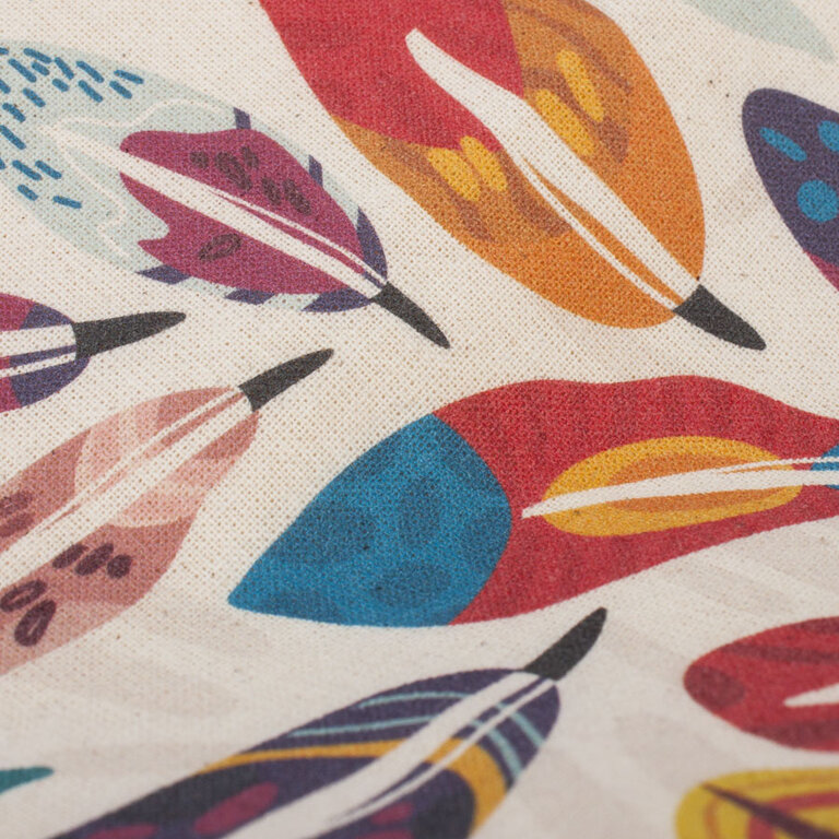 Sac shopping personnalisable anses courtes 140 gr/m² - Cleo | pandacolach - 1