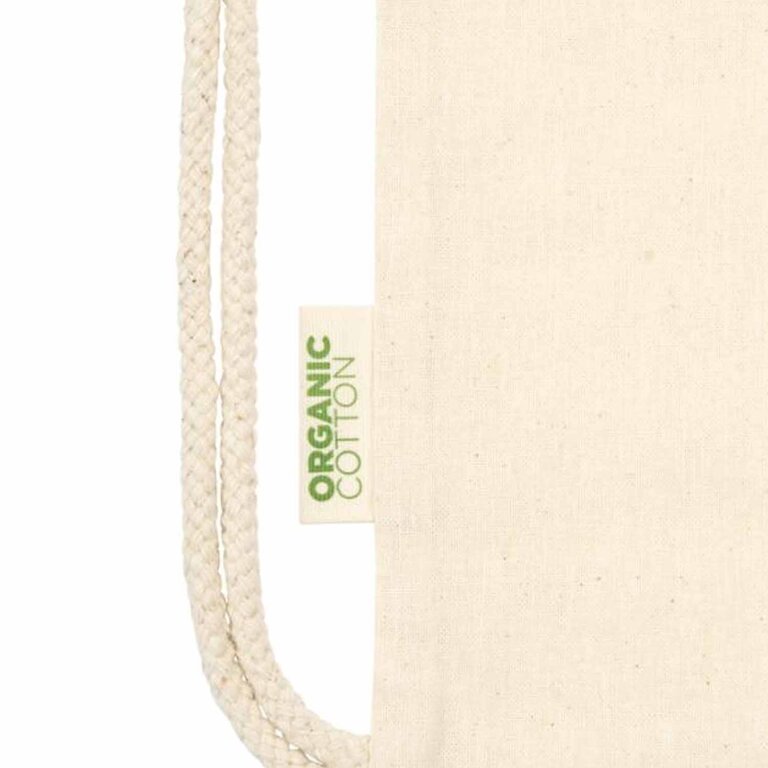 Sac à dos personnalisable en coton bio 100 gr/m² - Rhido bio | pandacolach - 2