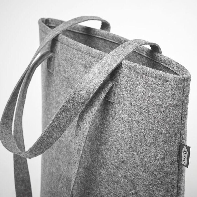 Sac shopping feutrine personnalisable en rpet - Neuka | pandacolach - 2