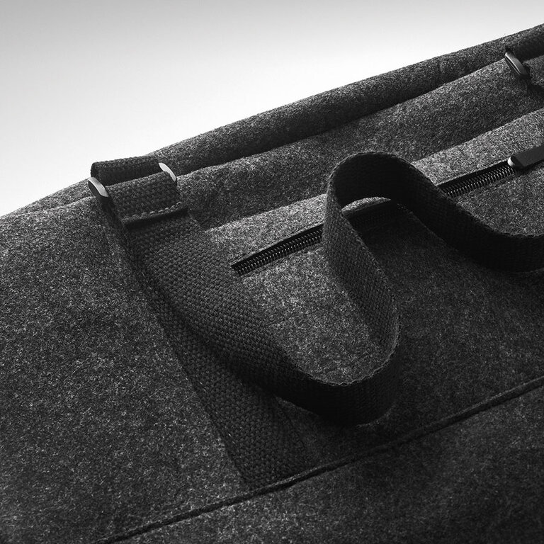 Sac week-end personnalisé en feutrine rpet - Sile | pandacolach - 2