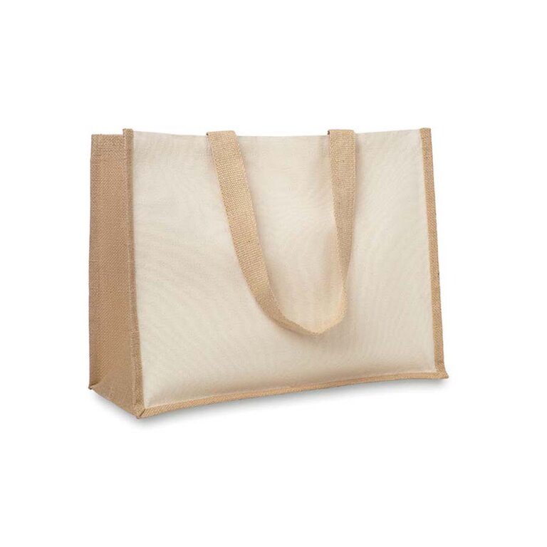 Sac personnalisable en jute/toile - Fioro | pandacolach