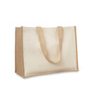 Sac personnalisable en jute/toile - Fioro | pandacolach - thumb - 2