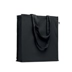 Sac shopping personnalisé soufflet coton bio - Fabiu 220 | pandacolach - thumb - 2
