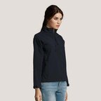 Veste personnalisable zippée softshell femme 340 gr/m² - Relax | pandacola - thumb