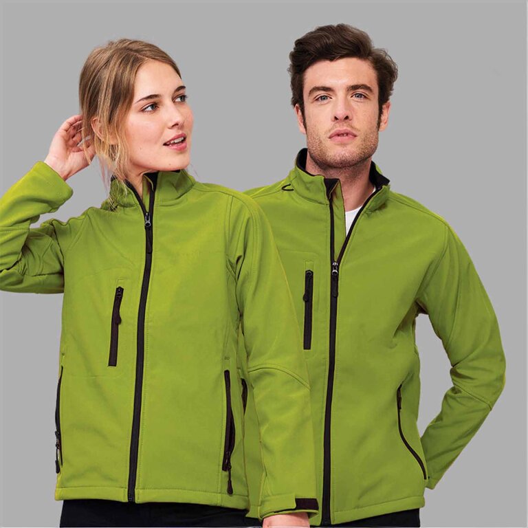 Veste personnalisable zippée softshell homme 340 gr/m² - Relax | pandacolach - 4