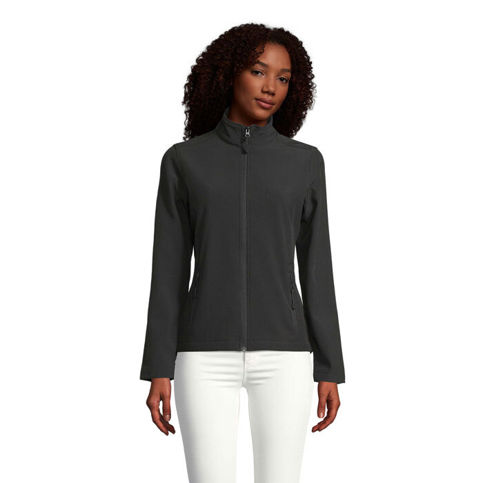 Veste softshell personnalisable zippée femme 280 gr/m² - Race | pandacola