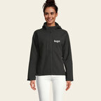 Veste softshell personnalisable à capuche femme 340 gr/m² - Replay | pandacola - thumb