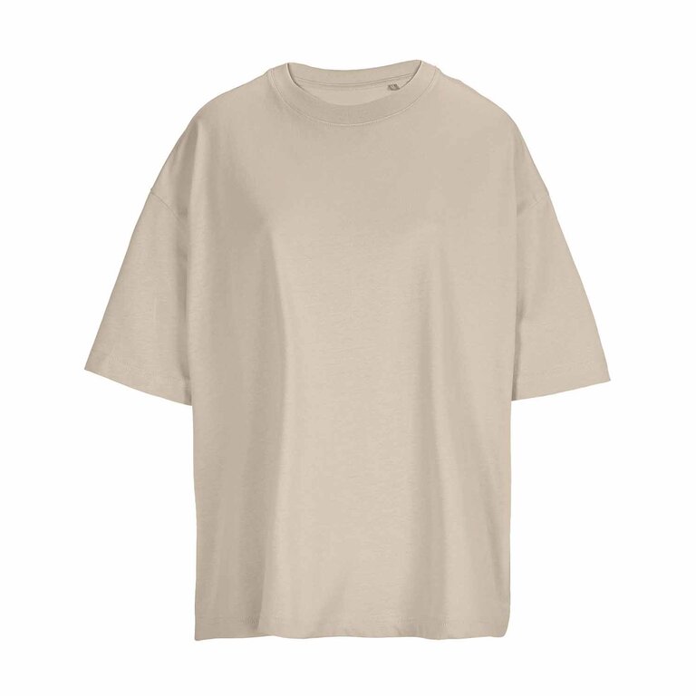 Tee-shirt oversize personnalisé femme en coton bio 180 gr/m² - Boxy | pandacolach