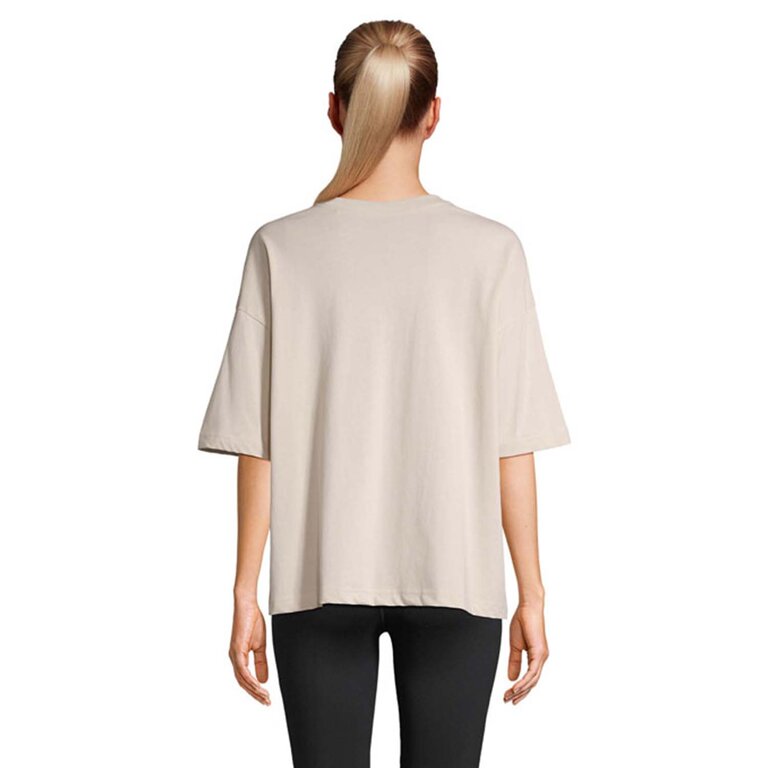 Tee-shirt oversize personnalisé femme en coton bio 180 gr/m² - Boxy | pandacolach - 3