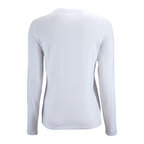 Tee-shirt personnalisé femme blanc manches longues en coton 190 gr/m² - Impérial Lsl | pandacolach - thumb - 2